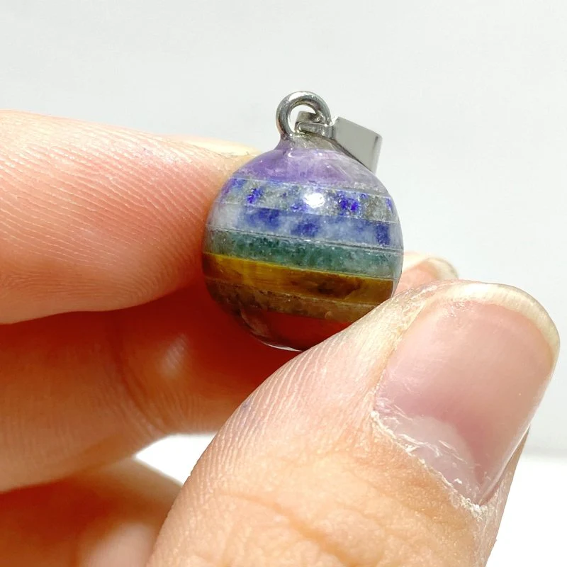 7 Chakra Sphere Pendants Wholesale - Image 3