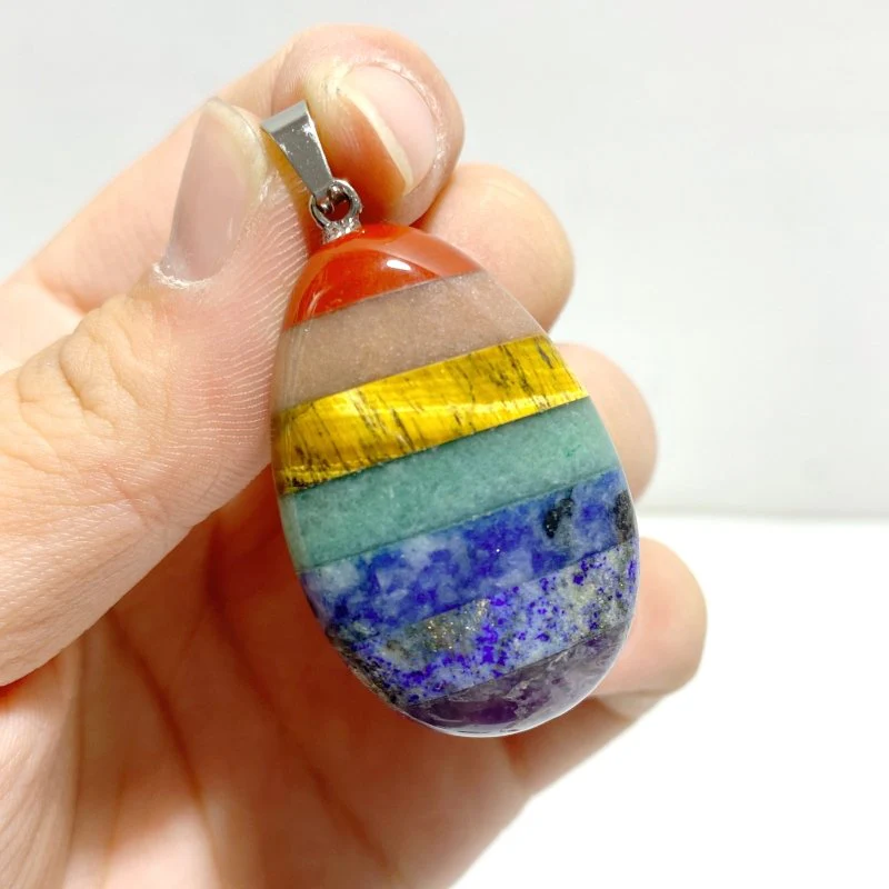 7 Chakra Waterdrop Pendants Wholesale
