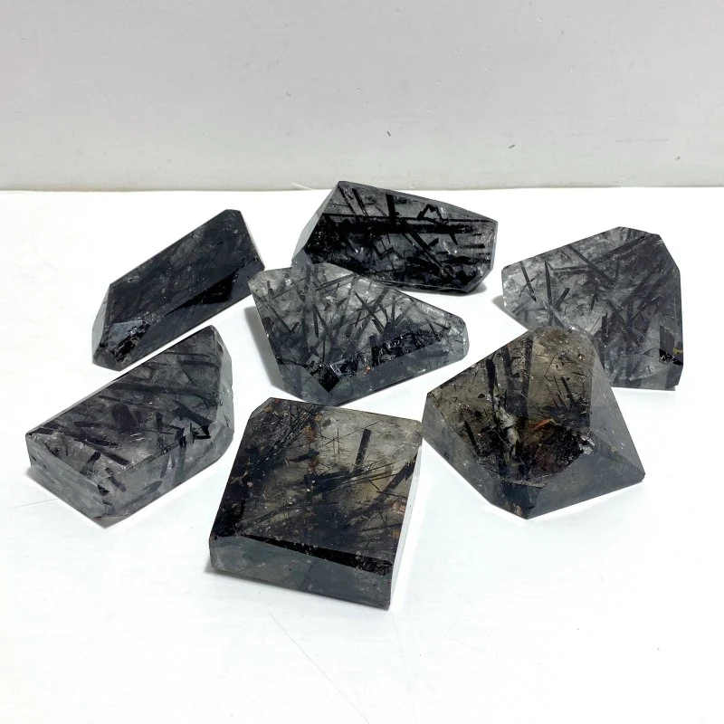 7 Pieces Black Tourmaline Free Form