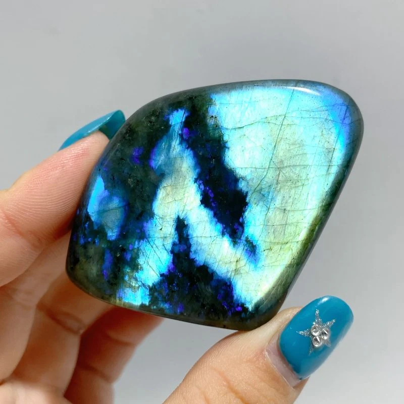 39Pieces High Quality Polished Labradorite Free Form - Image 9