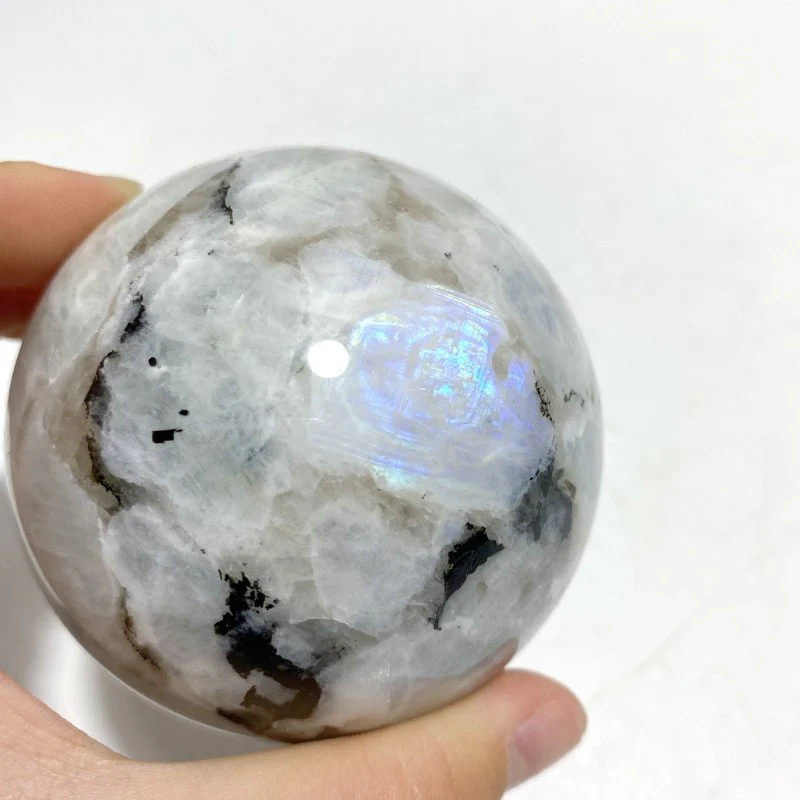 9 Pieces Large Moonstone Sphere Ball - Image 5