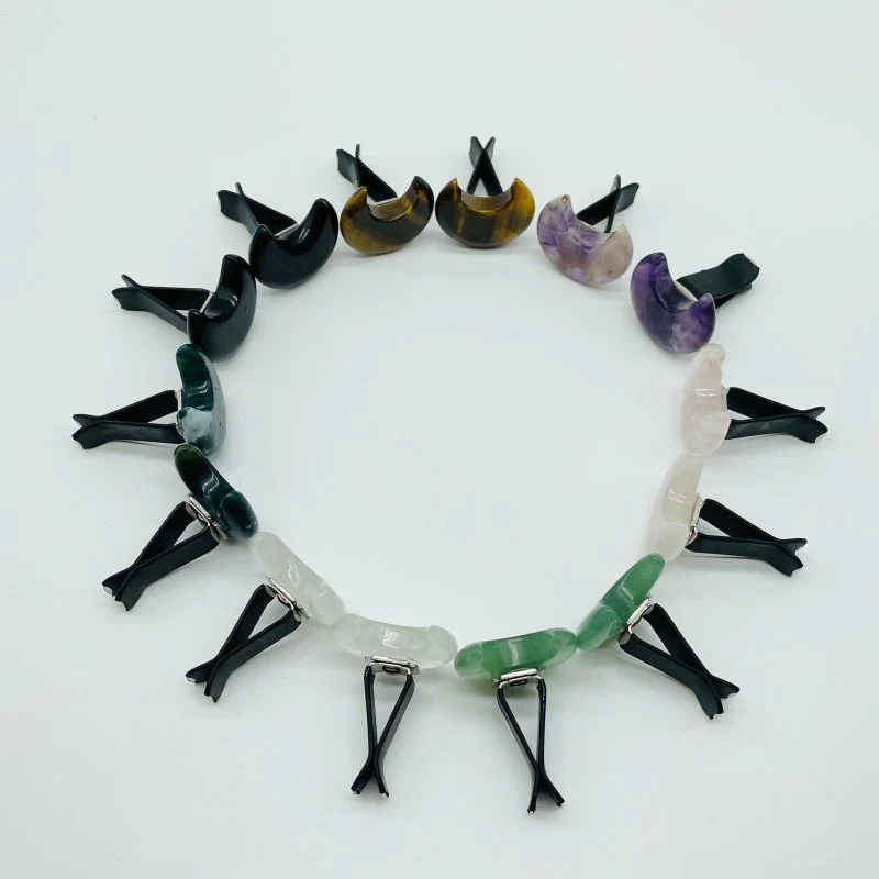 7 Types Crystal Car Air Vent Clips Moon Crystal Wholesale Car Accessories - Image 10