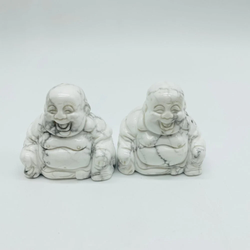 7 Types Fat Belly Buddha Maitreya Carving Tiger Eye Moss Agate Wholesale - Image 4