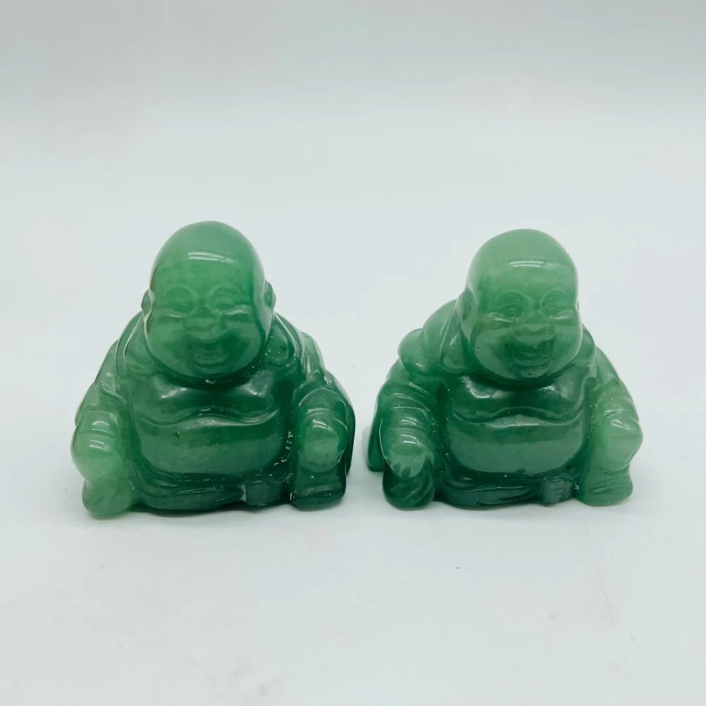 7 Types Fat Belly Buddha Maitreya Carving Tiger Eye Moss Agate Wholesale - Image 6