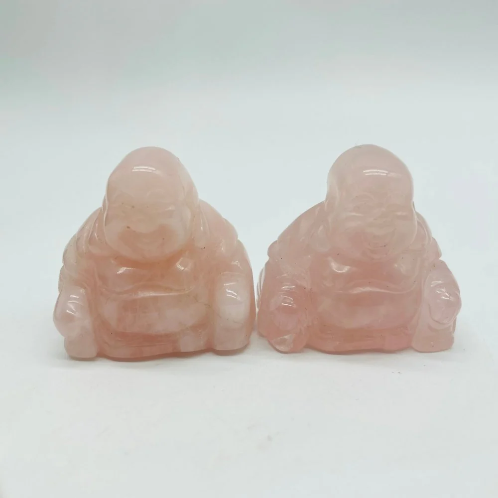 7 Types Fat Belly Buddha Maitreya Carving Tiger Eye Moss Agate Wholesale - Image 9