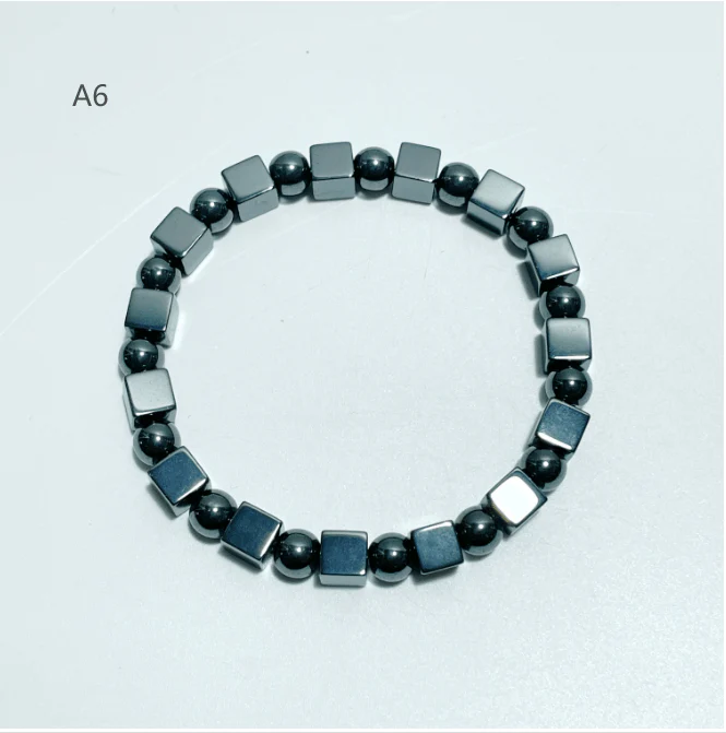 7 Styles Hematite Bracelets Star/Moon/Heart/Hamsa Hand Wholesale - Image 7