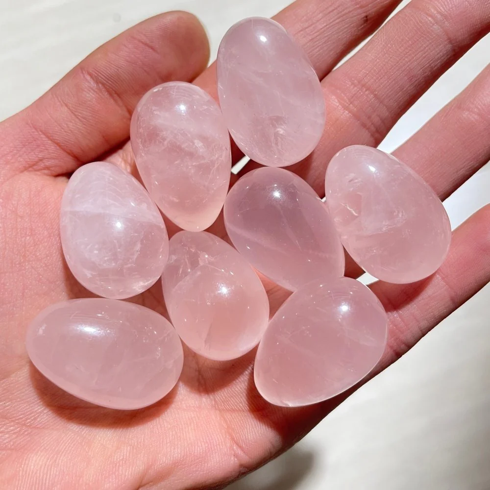 7 Types Mini Egg Clear Quartz Tiger Eye - Image 7