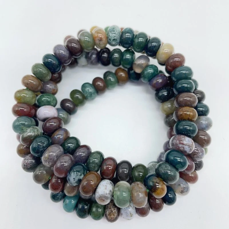 7 Types Rondelle Beads Bracelet Wholesale Labradorite Aventurine - Image 5
