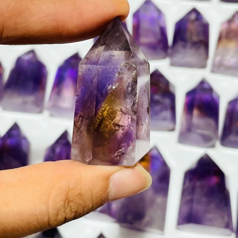 99 Pieces Natural Ametrine Stone Points - Image 3