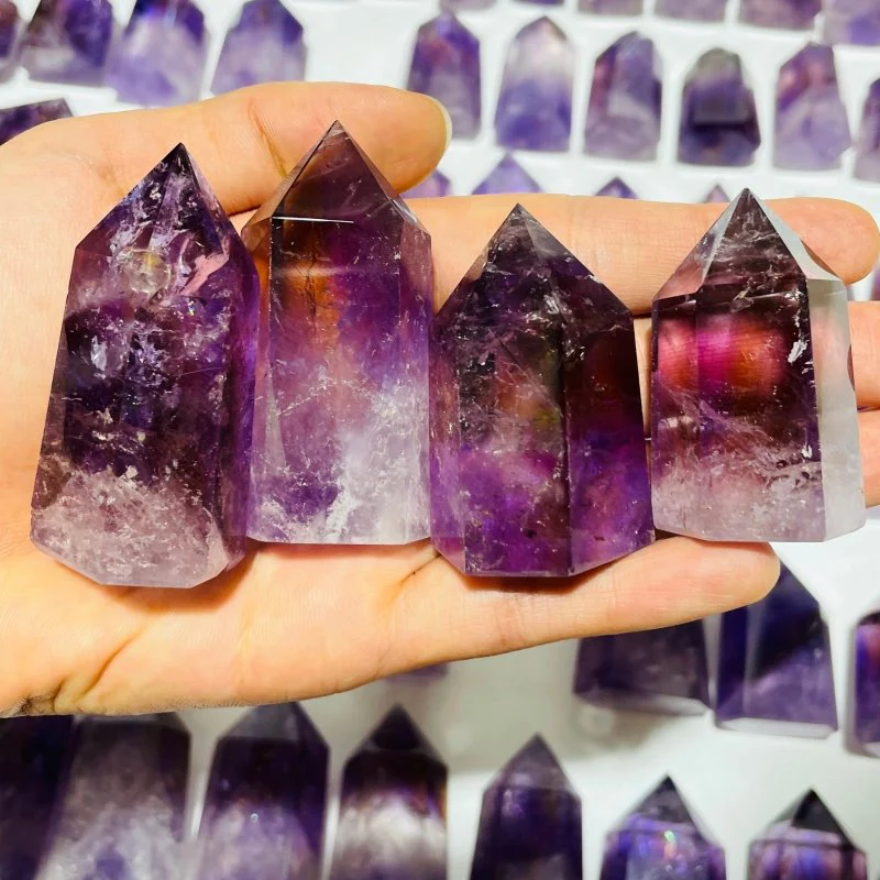 99 Pieces Natural Ametrine Stone Points - Image 5