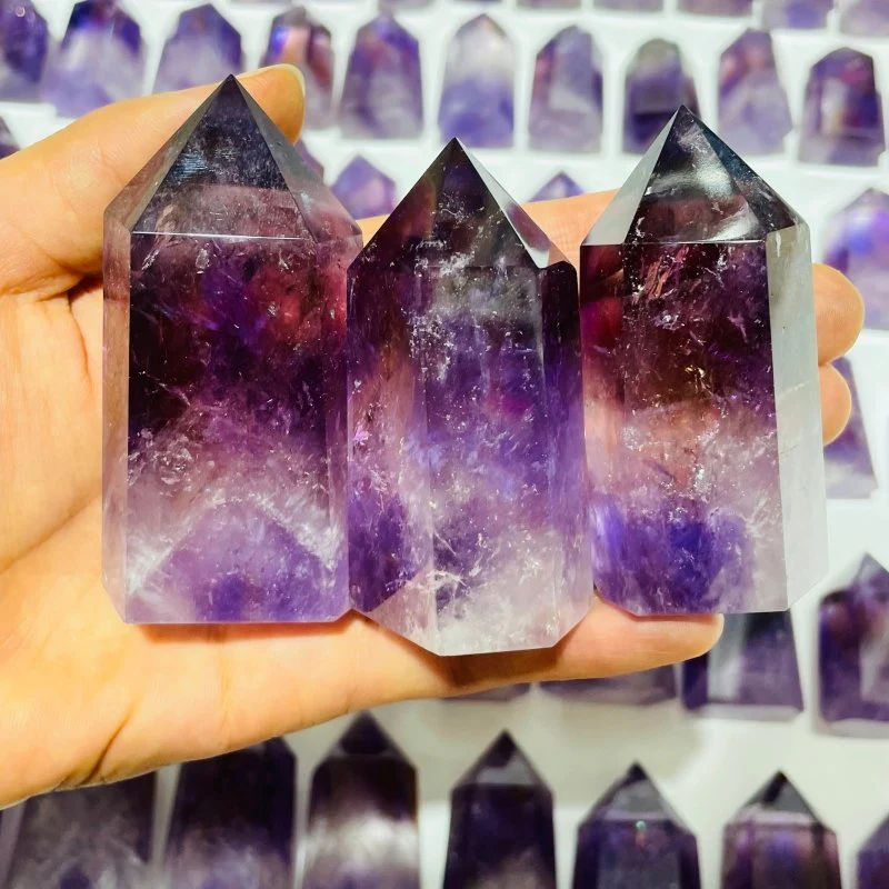 99 Pieces Natural Ametrine Stone Points - Image 8