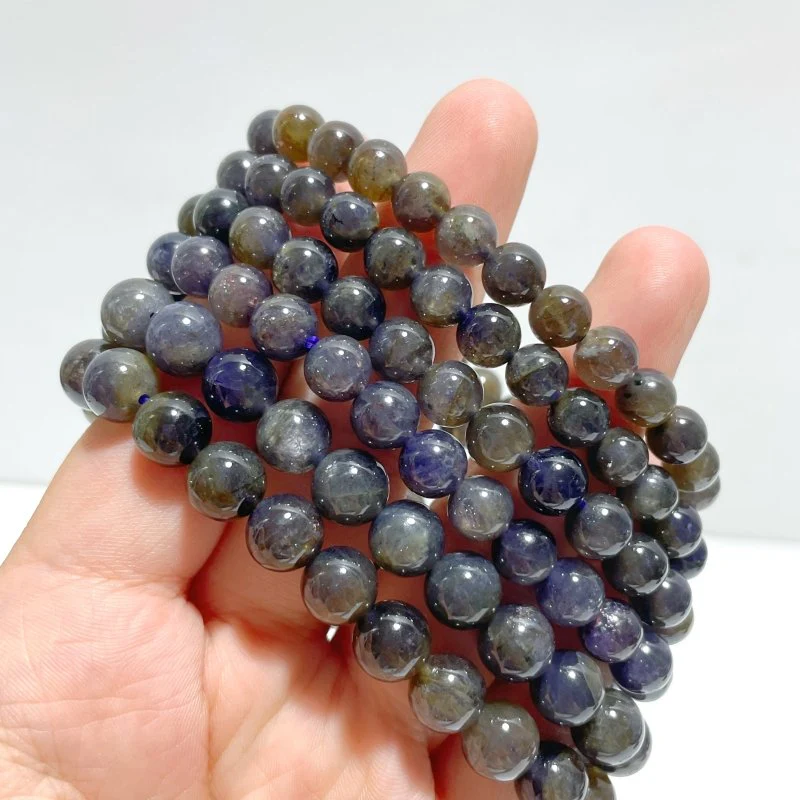 7mm/8mm Cordierite Bracelet Wholesale - Image 5