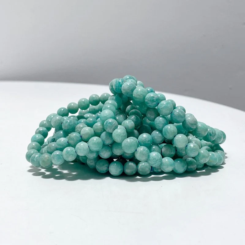 7mm Amazonite Bracelets Wholesale - Image 2