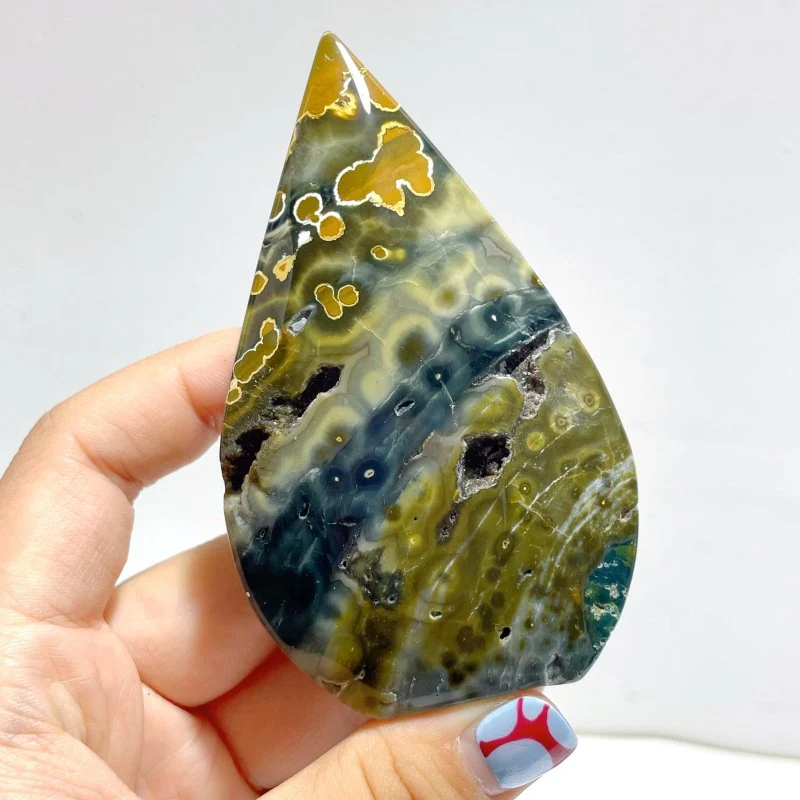 7th Vein Ocean Jasper Arrow Head Shape Wholesale - Image 3