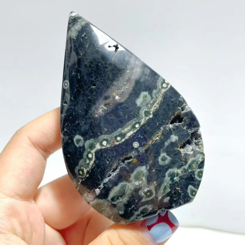 7th Vein Ocean Jasper Arrow Head Shape Wholesale - Image 5
