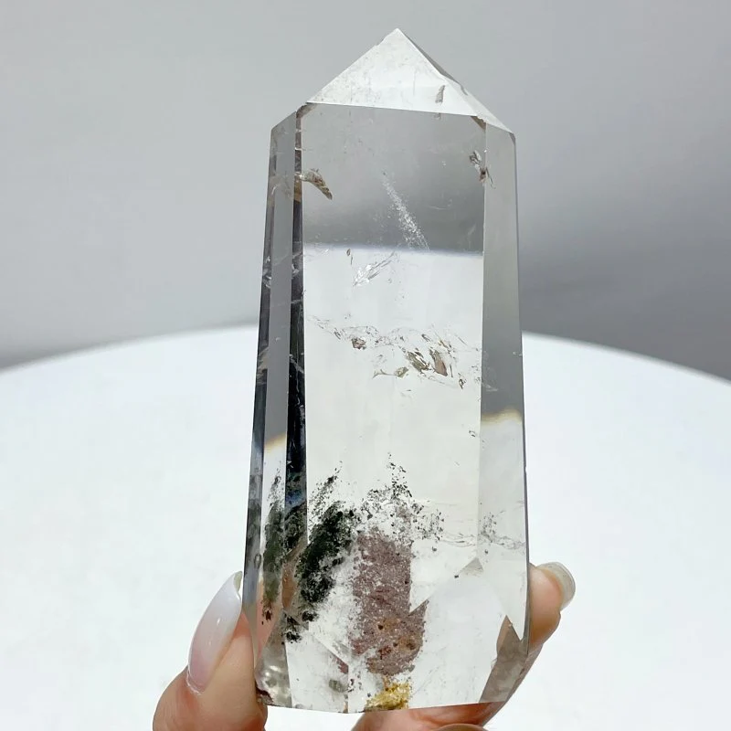 5 Pieces Beautiful Garden Quartz Tower Points 8-12.7cm - Image 3