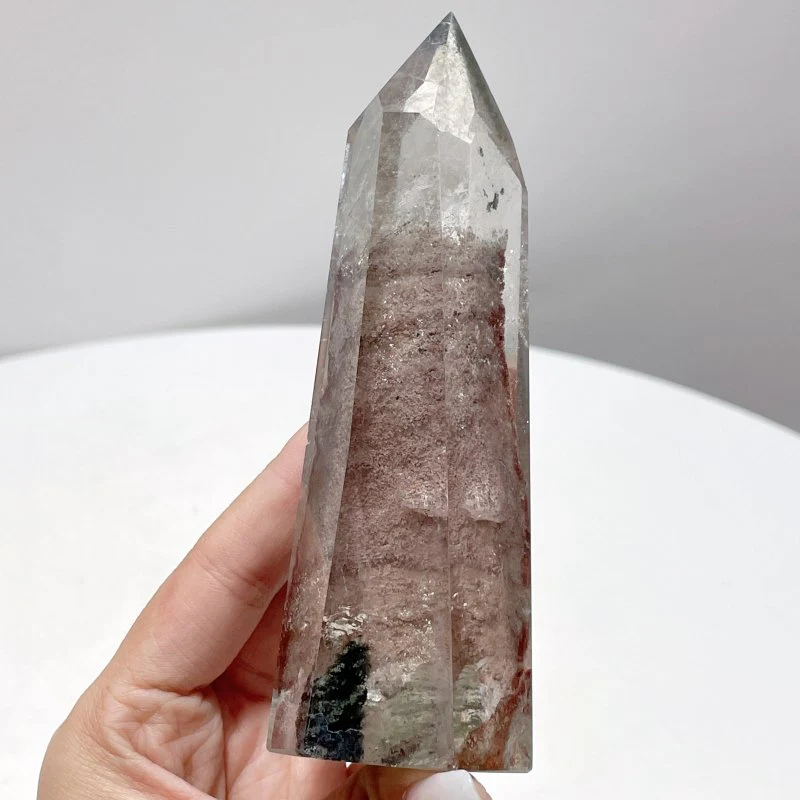 5 Pieces Beautiful Garden Quartz Tower Points 8-12.7cm - Image 5