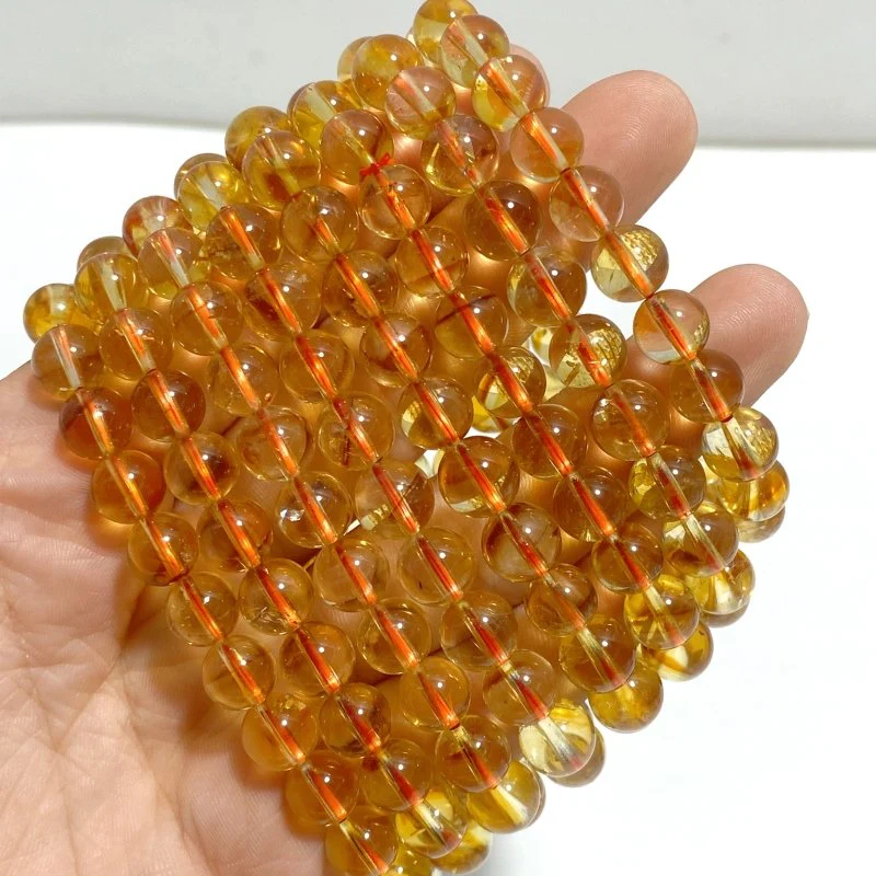 8 Pieces High Quality Citrine Bracelets