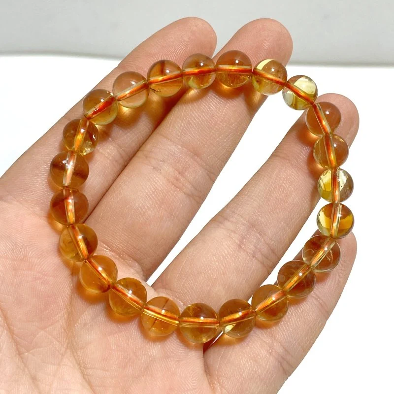 8 Pieces High Quality Citrine Bracelets - Image 4