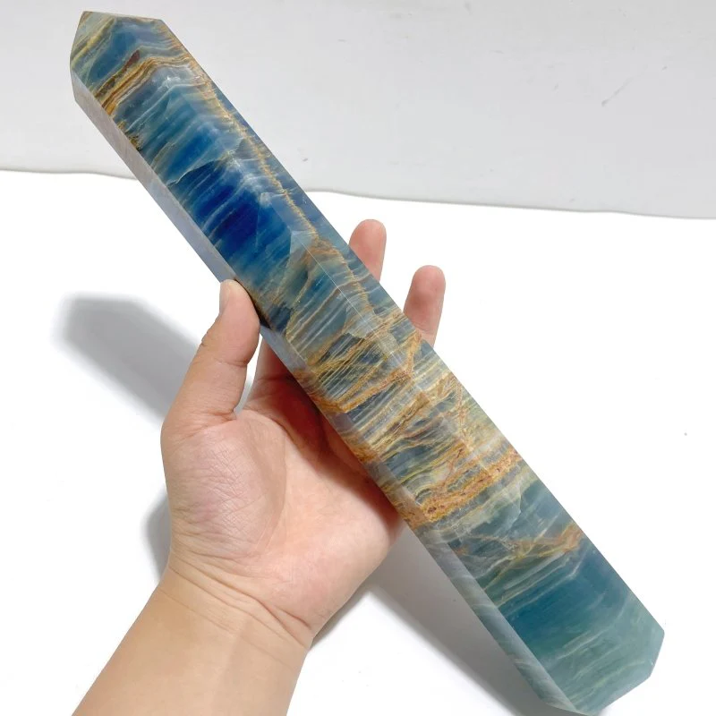 6 Pieces High Quality Blue Onyx Tower - Image 2