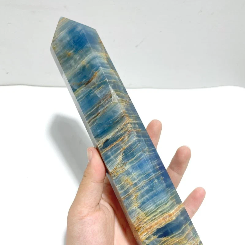 6 Pieces High Quality Blue Onyx Tower - Image 3