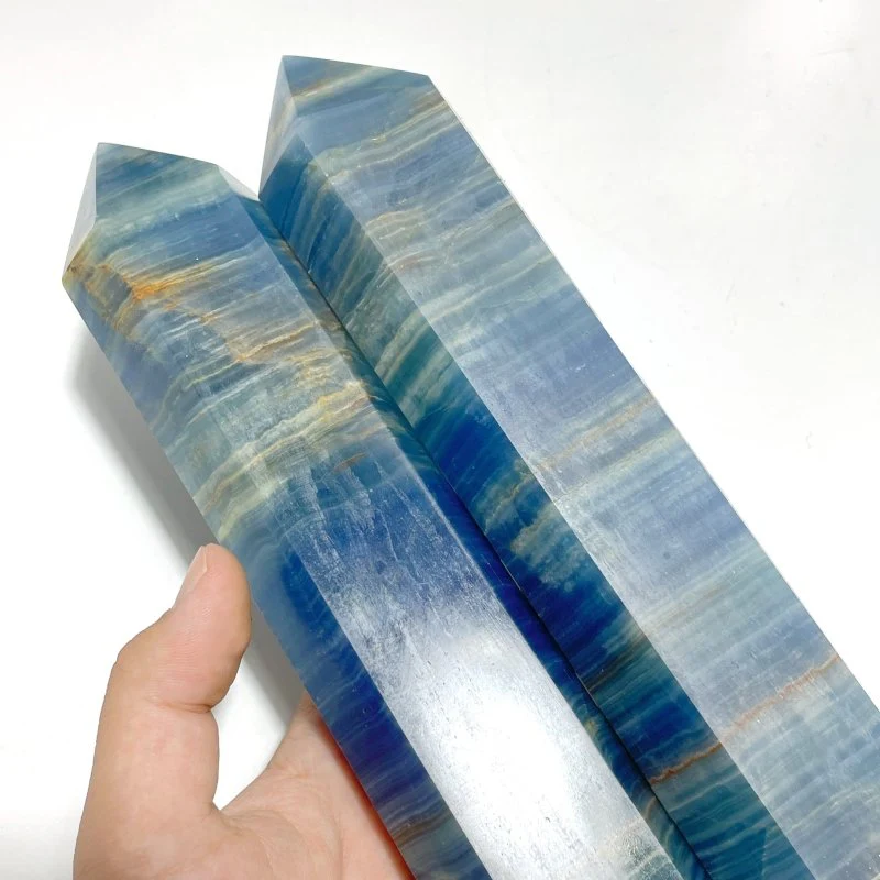 6 Pieces High Quality Blue Onyx Tower - Image 5