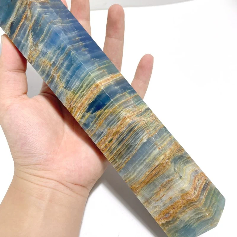 6 Pieces High Quality Blue Onyx Tower - Image 6