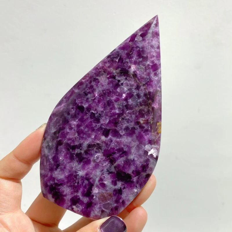 8 Pieces Spark Lepidolite Arrow Head Shape - Image 2