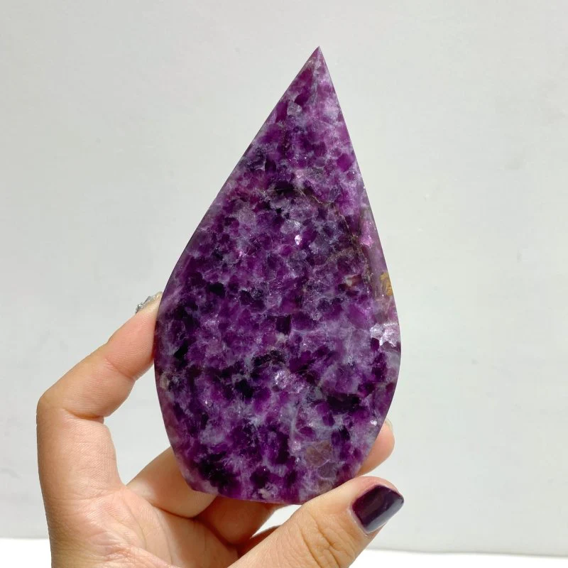8 Pieces Spark Lepidolite Arrow Head Shape - Image 4