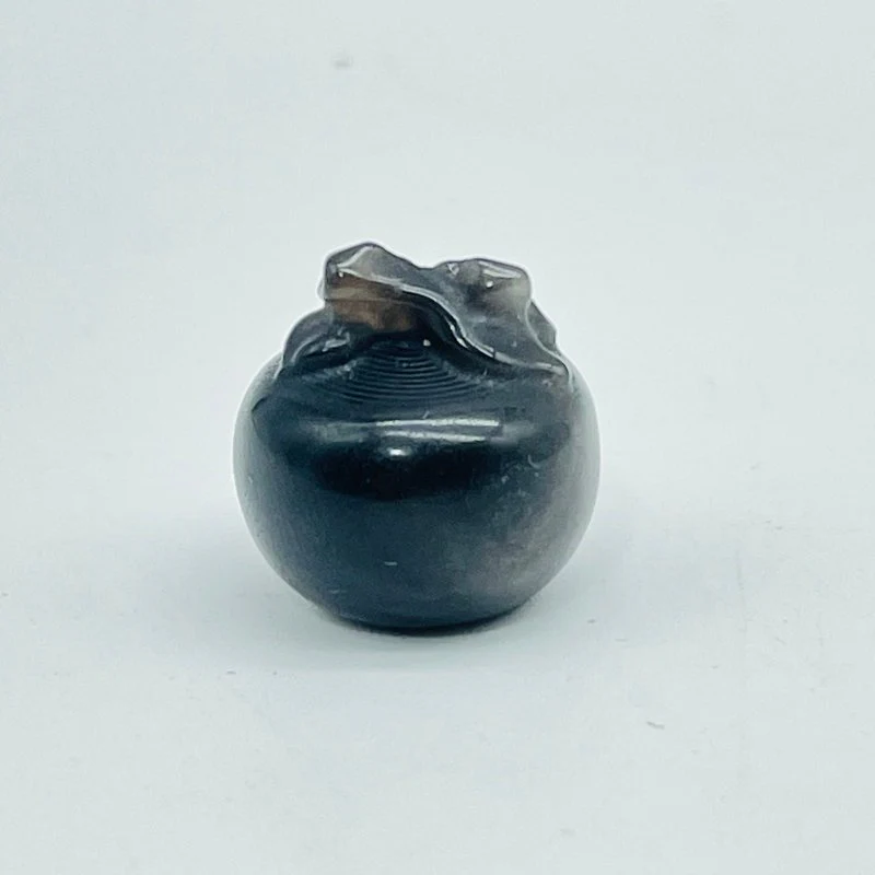 8 Types Mini Black Obsidian Christmas Carving Wholesale Apple Santa Claus Penguin - Image 11
