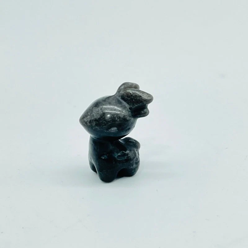 8 Types Mini Black Obsidian Christmas Carving Wholesale Apple Santa Claus Penguin - Image 4