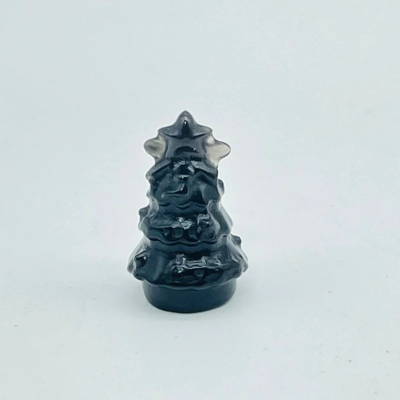 8 Types Mini Black Obsidian Christmas Carving Wholesale Apple Santa Claus Penguin - Image 5