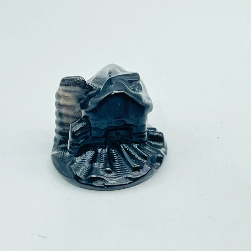 8 Types Mini Black Obsidian Christmas Carving Wholesale Apple Santa Claus Penguin - Image 9