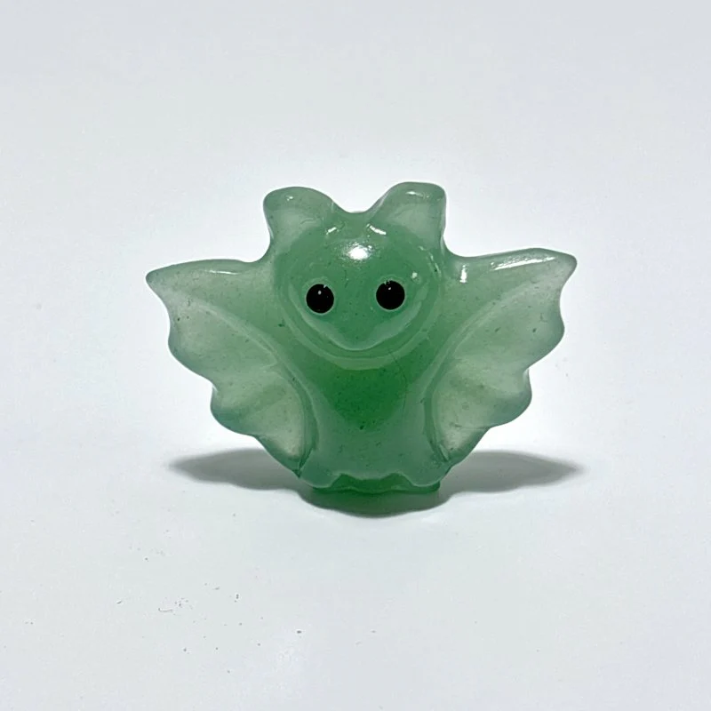 8 Types Halloween Bat Carving Wholesale Obsidian Green Aventurine Yooperlite - Image 3