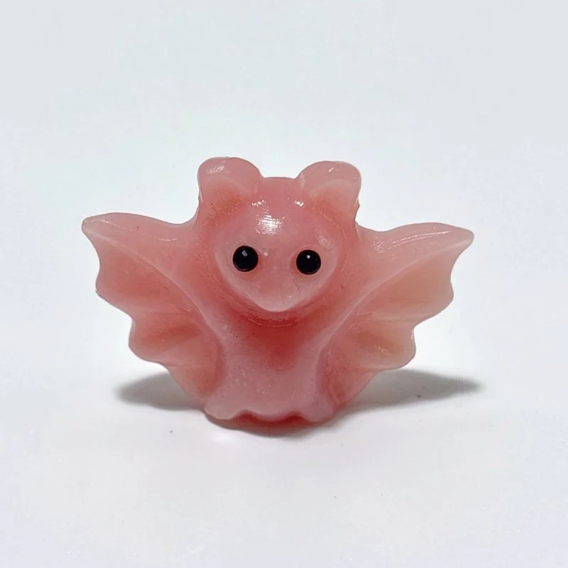 8 Types Halloween Bat Carving Wholesale Obsidian Green Aventurine Yooperlite - Image 8