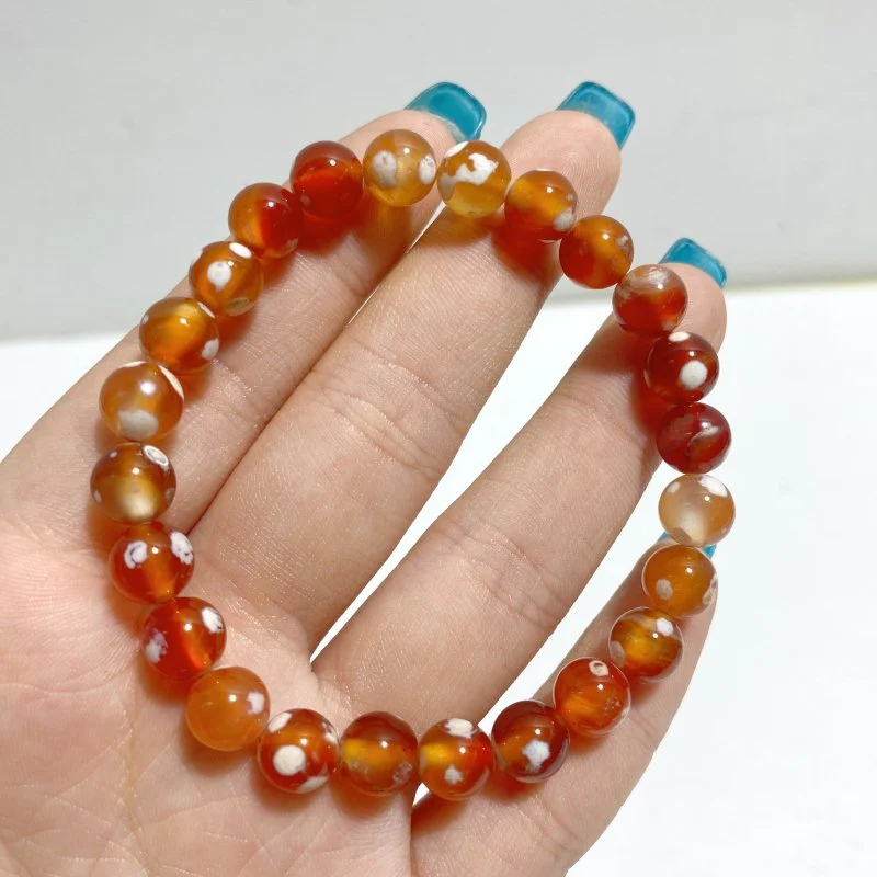 8mm Red Agate Bracelet Wholesale - Image 4