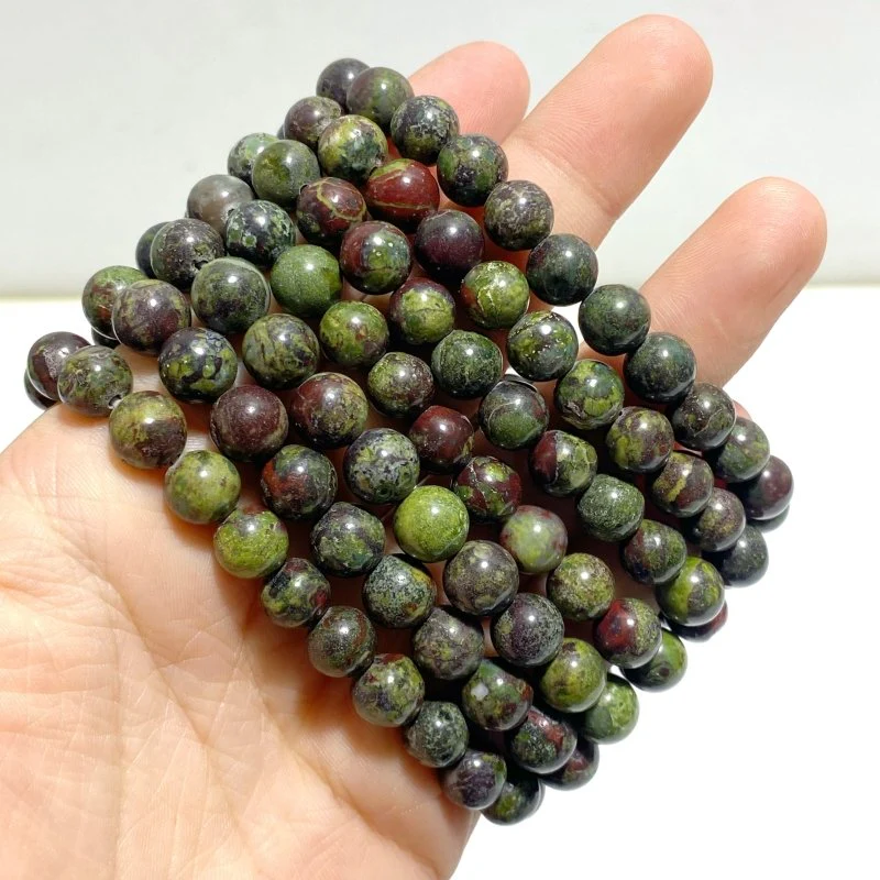 8mm Dragon Blood Stone Bracelets Wholesale