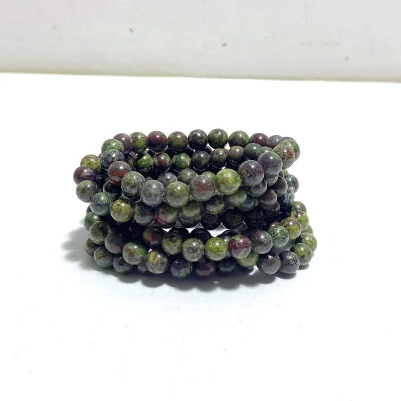8mm Dragon Blood Stone Bracelets Wholesale - Image 4