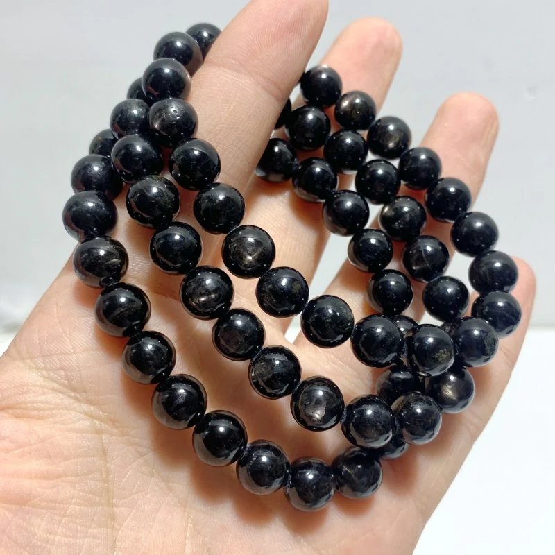 3 Pieces 8mm Hypersthene Bracelets