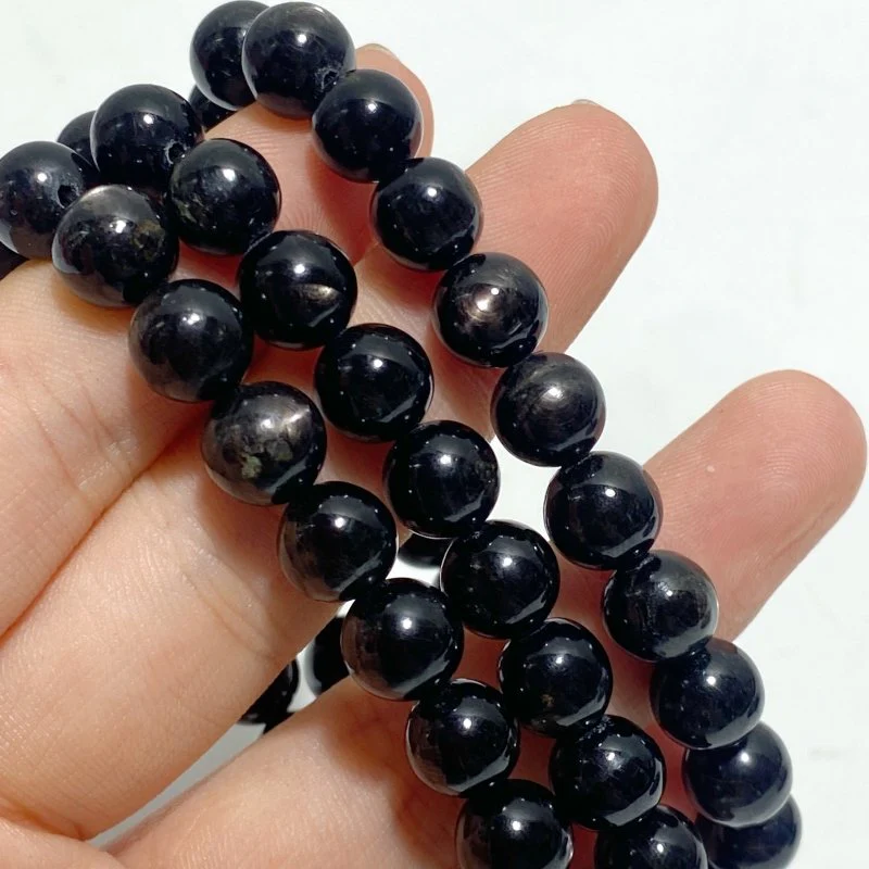 3 Pieces 8mm Hypersthene Bracelets - Image 2