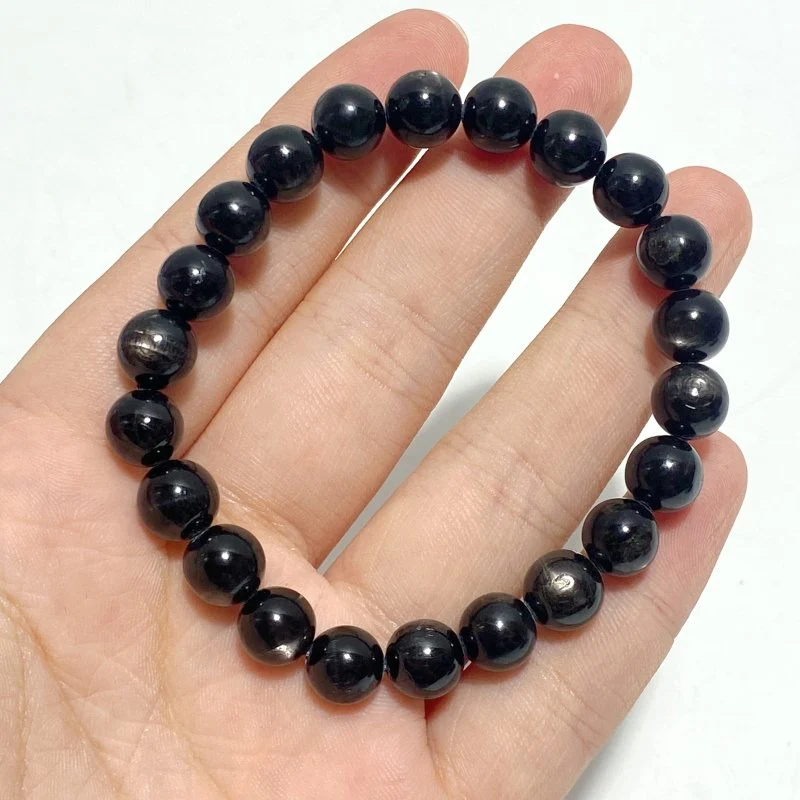 3 Pieces 8mm Hypersthene Bracelets - Image 4