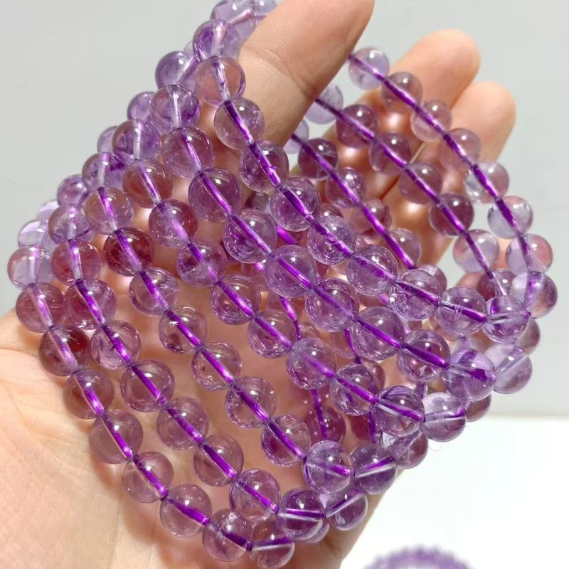 8mm Lavender Amethyst Bracelets Wholesale - Image 3