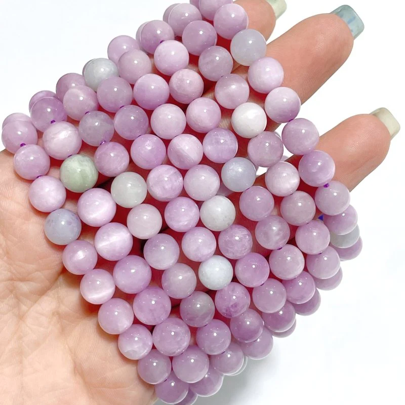 8mm Purple Spodumene Kunzite Bracelet Wholesale