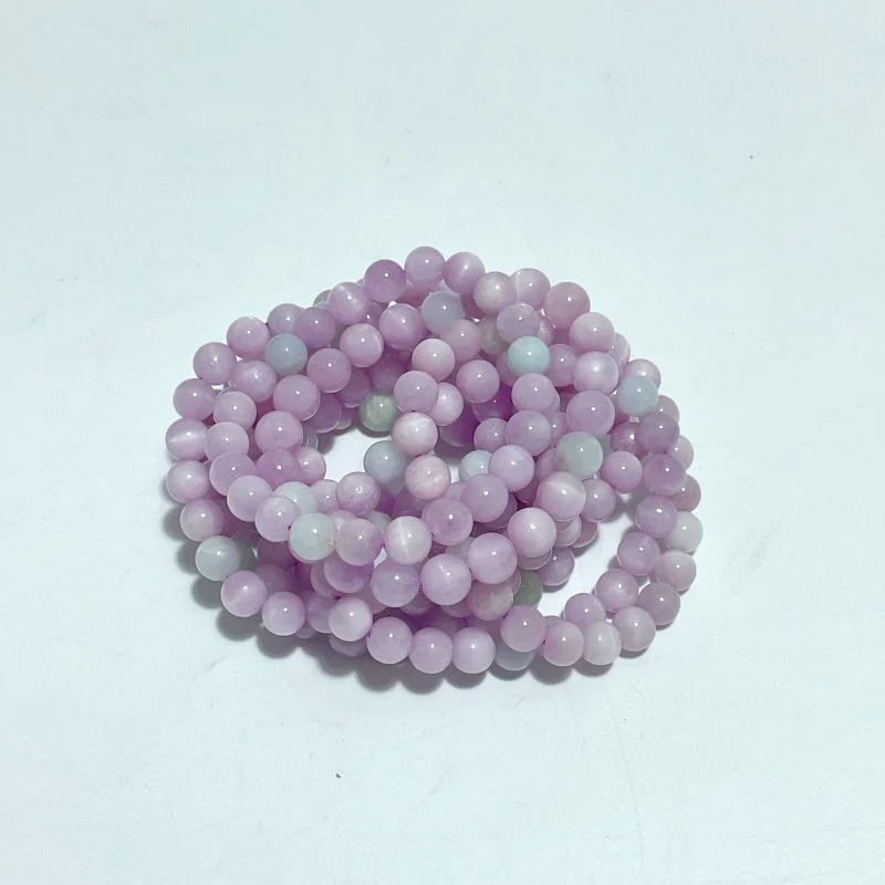 8mm Purple Spodumene Kunzite Bracelet Wholesale - Image 3