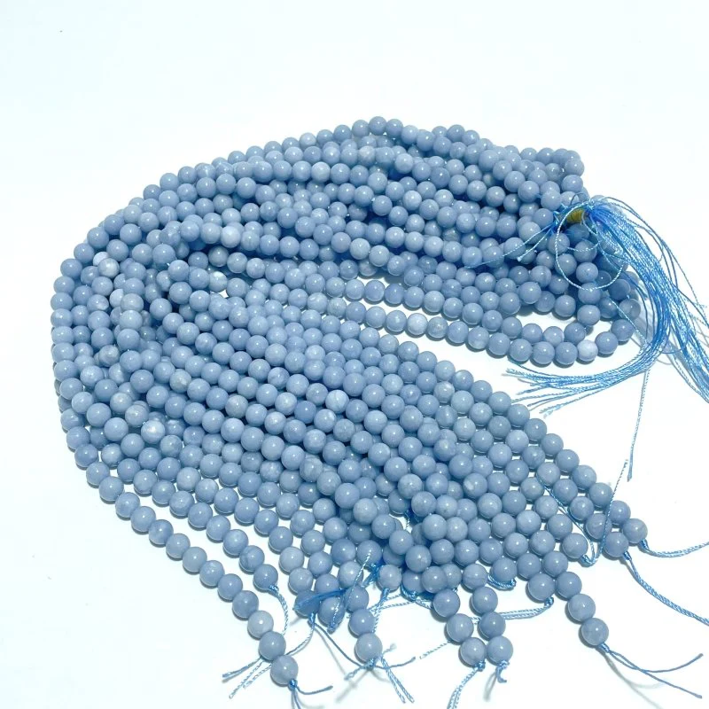 8mm Stripe Beads Bracelets Wholesale Amethyst Caribbean Calcite Sodalite - Image 3