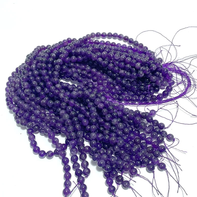 8mm Stripe Beads Bracelets Wholesale Amethyst Caribbean Calcite Sodalite - Image 4