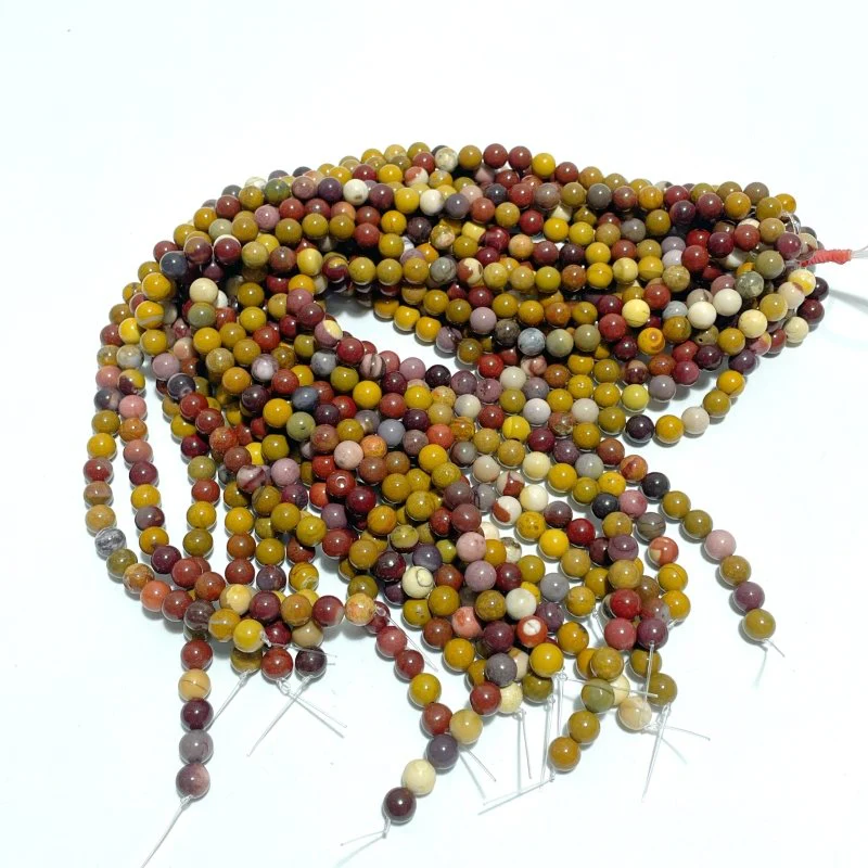8mm Stripe Beads Bracelets Wholesale Amethyst Caribbean Calcite Sodalite - Image 6