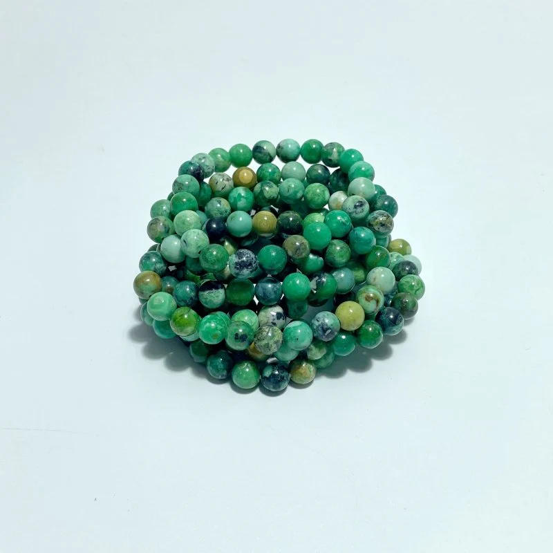 8MM Variscite Bracelet Wholesale - Image 2
