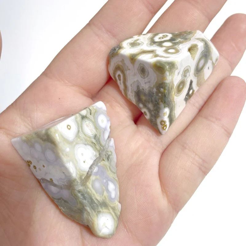 Beautiful 8th Vein Ocean Jasper Small Free Form Wholesale - Image 3