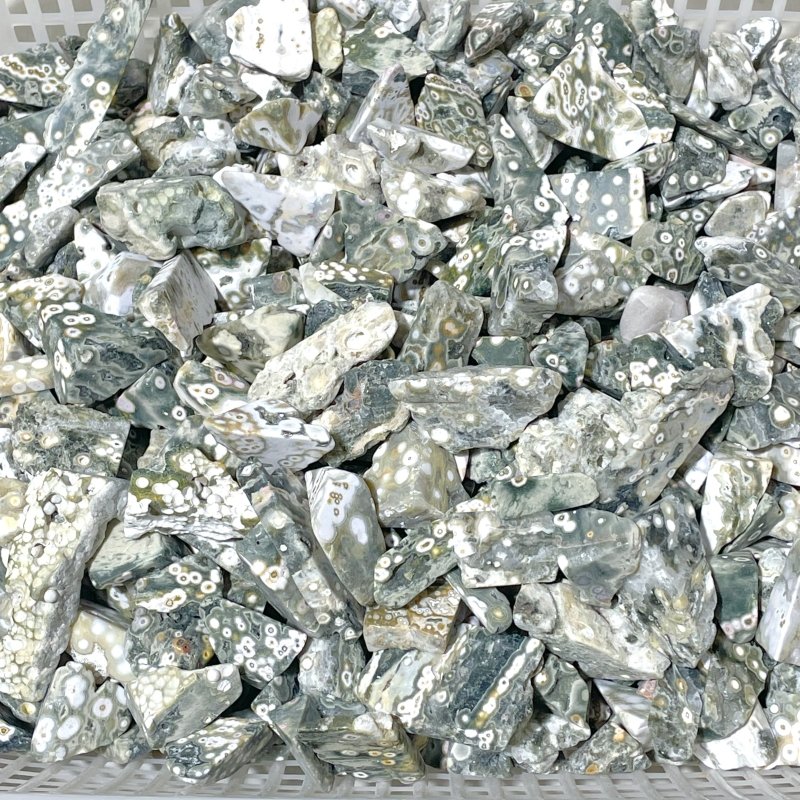 Beautiful 8th Vein Ocean Jasper Small Free Form Wholesale - Image 9